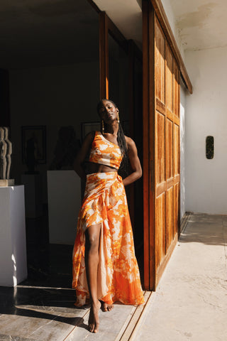 Freya wrap skirt