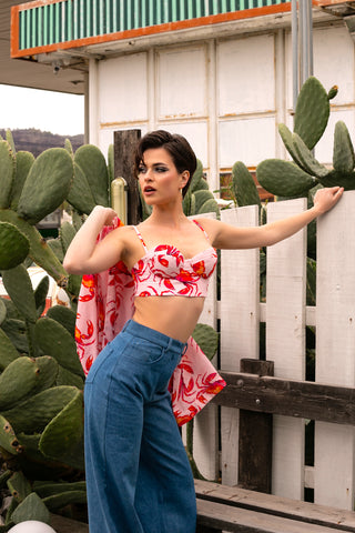 Donna bustier top