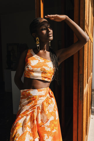 Freya wrap skirt