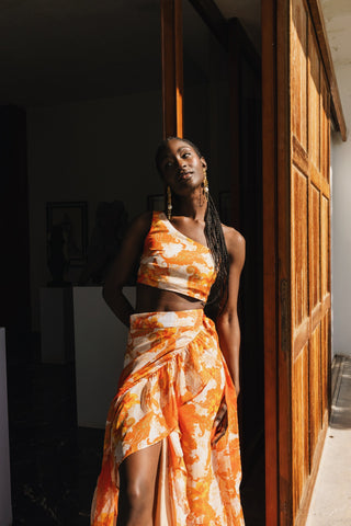 Freya wrap skirt