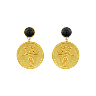Light Earrings Black