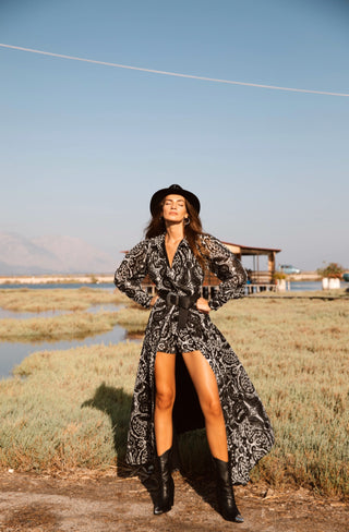 Oprah Dress-Kimono +Shorts