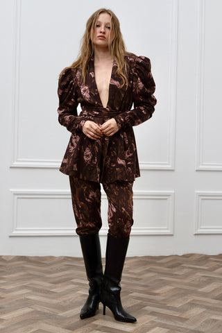 Rosette Wrap Jacket