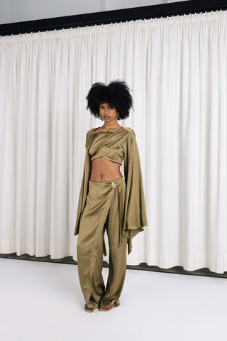 CASSANDRA PANTS W/BUCKLE