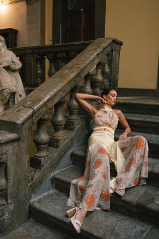 SYMPHONY WIDE LEG PANTS