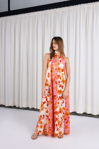 ISADORA NECK TIE DRESS