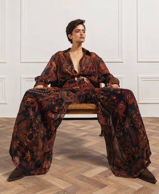 MORGAN PANTS WIDE LEG