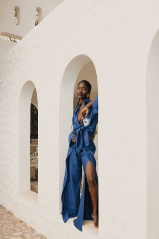 Soleil pants blue