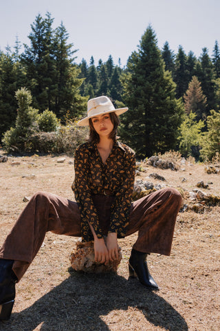 PHOEBE UNISEX SHIRT BLACK