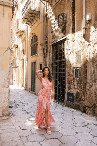 MIRELLA BUTTON DRESS