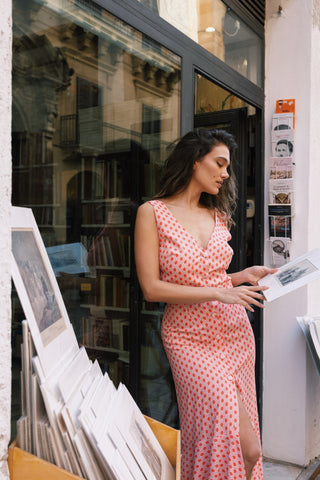 MIRELLA BUTTON DRESS