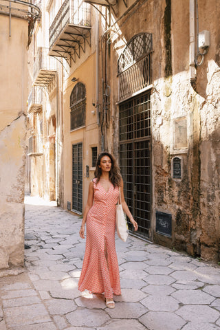 MIRELLA BUTTON DRESS