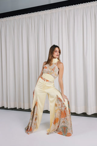 SYMPHONY WIDE LEG PANTS