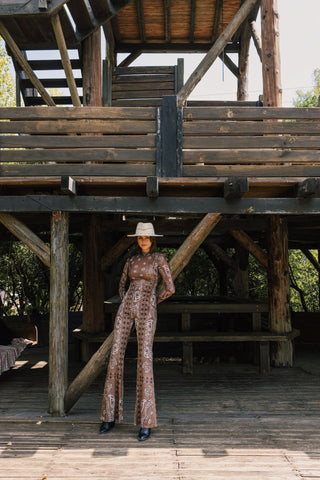 RODEO JUMPSUIT BROWN