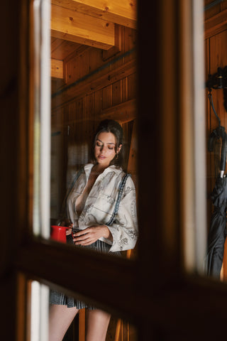 SALOON UNISEX SHIRT CHAKI