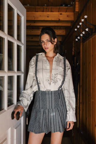 SALOON UNISEX SHIRT CHAKI