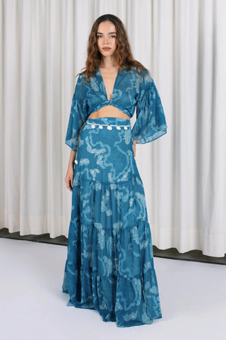 MARINA WRAP SKIRT