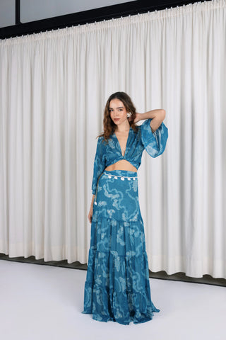 MARINA WRAP SKIRT