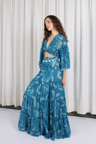MARINA WRAP SKIRT
