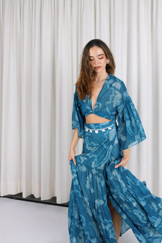 MARINA WRAP SKIRT