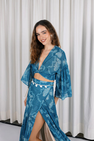 MARINA WRAP SKIRT