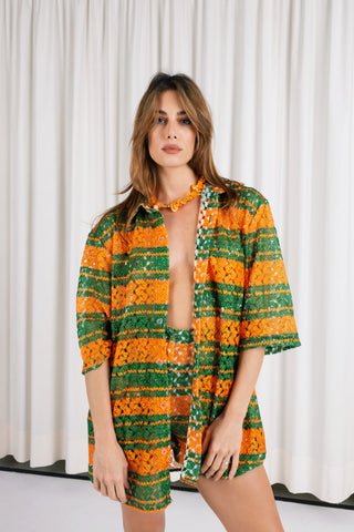 SOLEA KNITTED UNISEX SHIRT