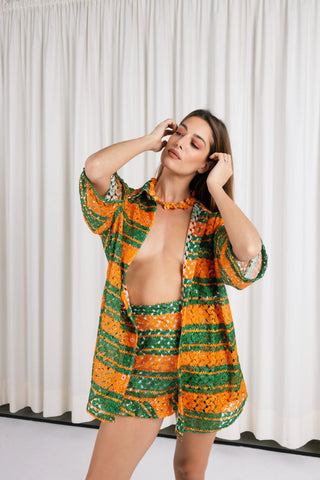 SOLEA KNITTED UNISEX SHIRT