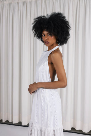 OPALINE BACKLESS DRESS