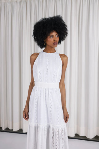 OPALINE BACKLESS DRESS