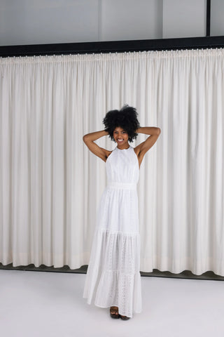 OPALINE BACKLESS DRESS