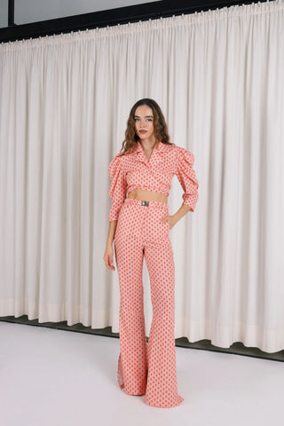 MIRELLA BALLOON WRAP TOP