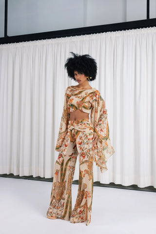 CALYPSO TOP WIDE SLEEVES