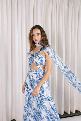 IONIS DRESS TIE W/SCARF