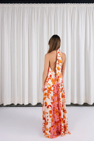 ISADORA NECK TIE DRESS