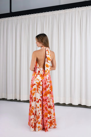 ISADORA NECK TIE DRESS