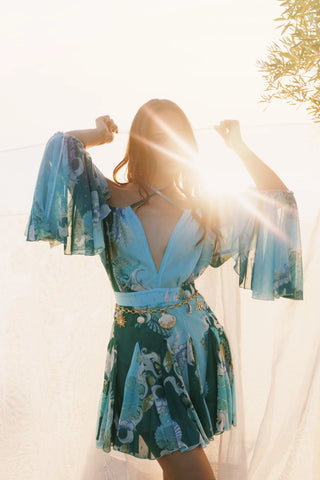 NAIA MINI DRESS W/SLEEVES
