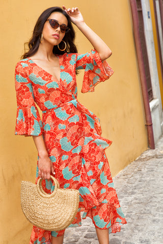 Marilia Dress-Kimono